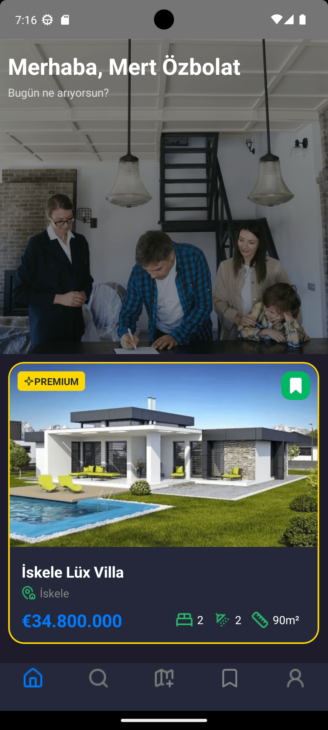 Ada Emlakçım Uygulaması